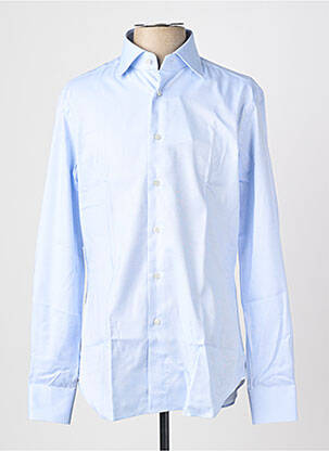 Chemise manches longues imprimé fantaisie bleu XACUS homme