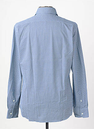 Chemise manches longues imprimé fantaisie bleu XACUS homme