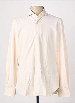 Chemise manches longues coupe cintrée jaune XACUS homme