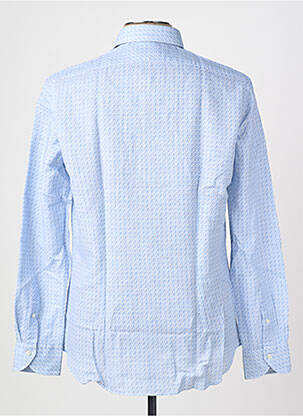 Chemise manches longues imprimé fantaisie bleu XACUS homme