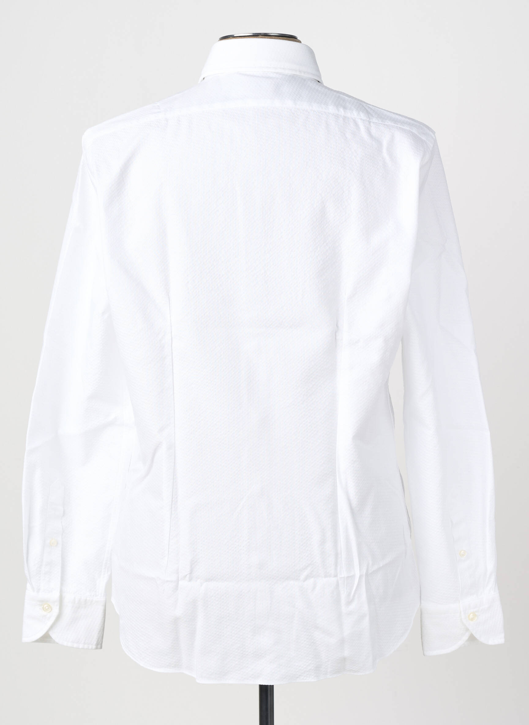 Chemise manches longues coupe droite blanc XACUS homme