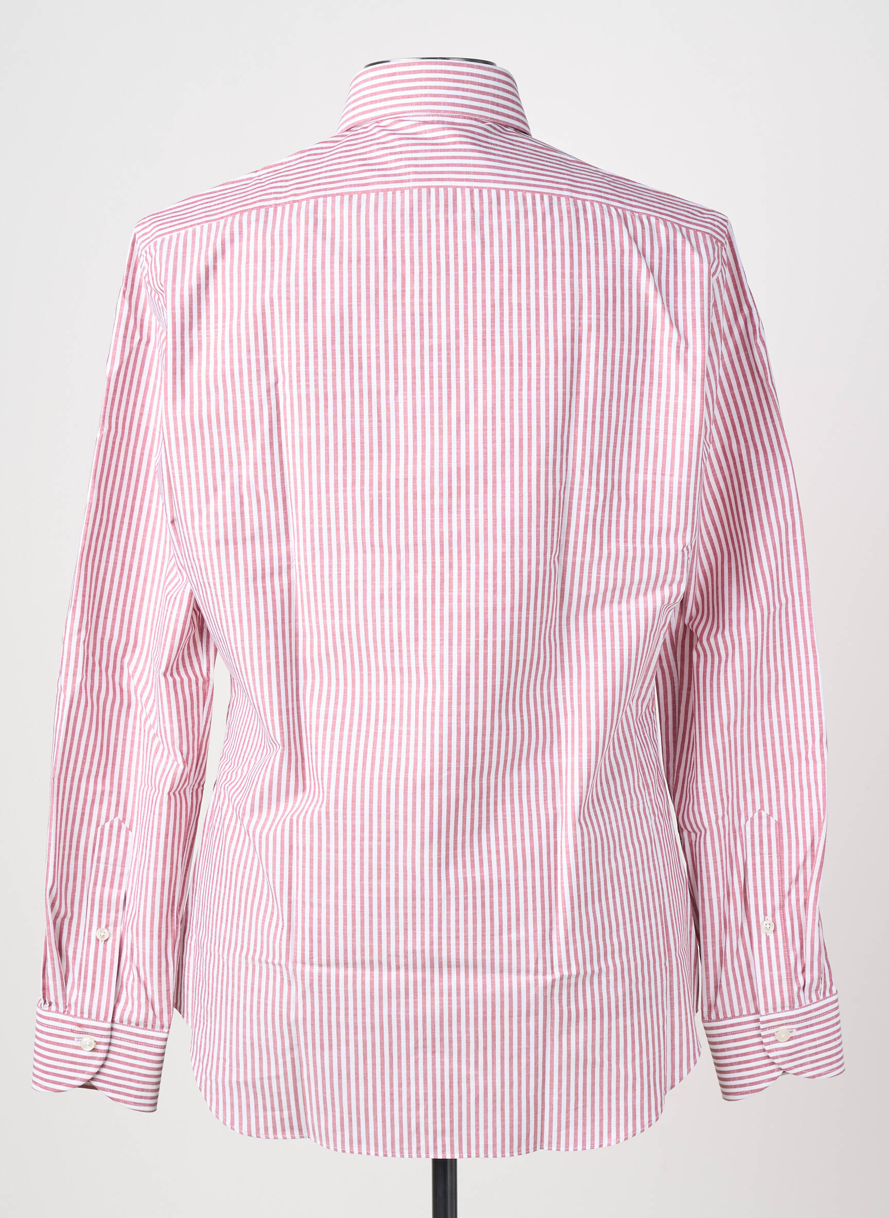 Chemise manches longues coupe cintrée rouge XACUS homme