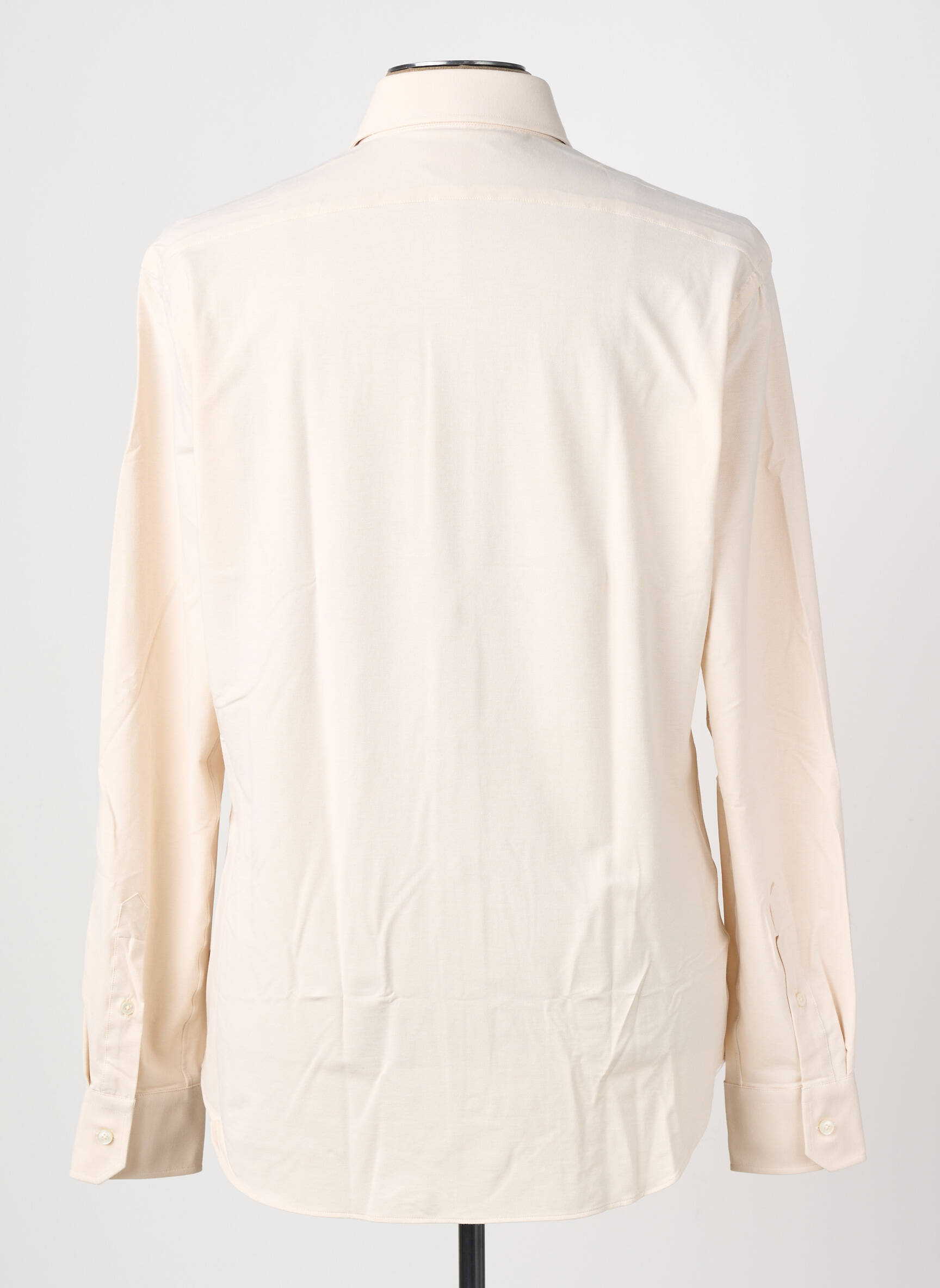 Chemise manches longues coupe cintrée jaune XACUS homme