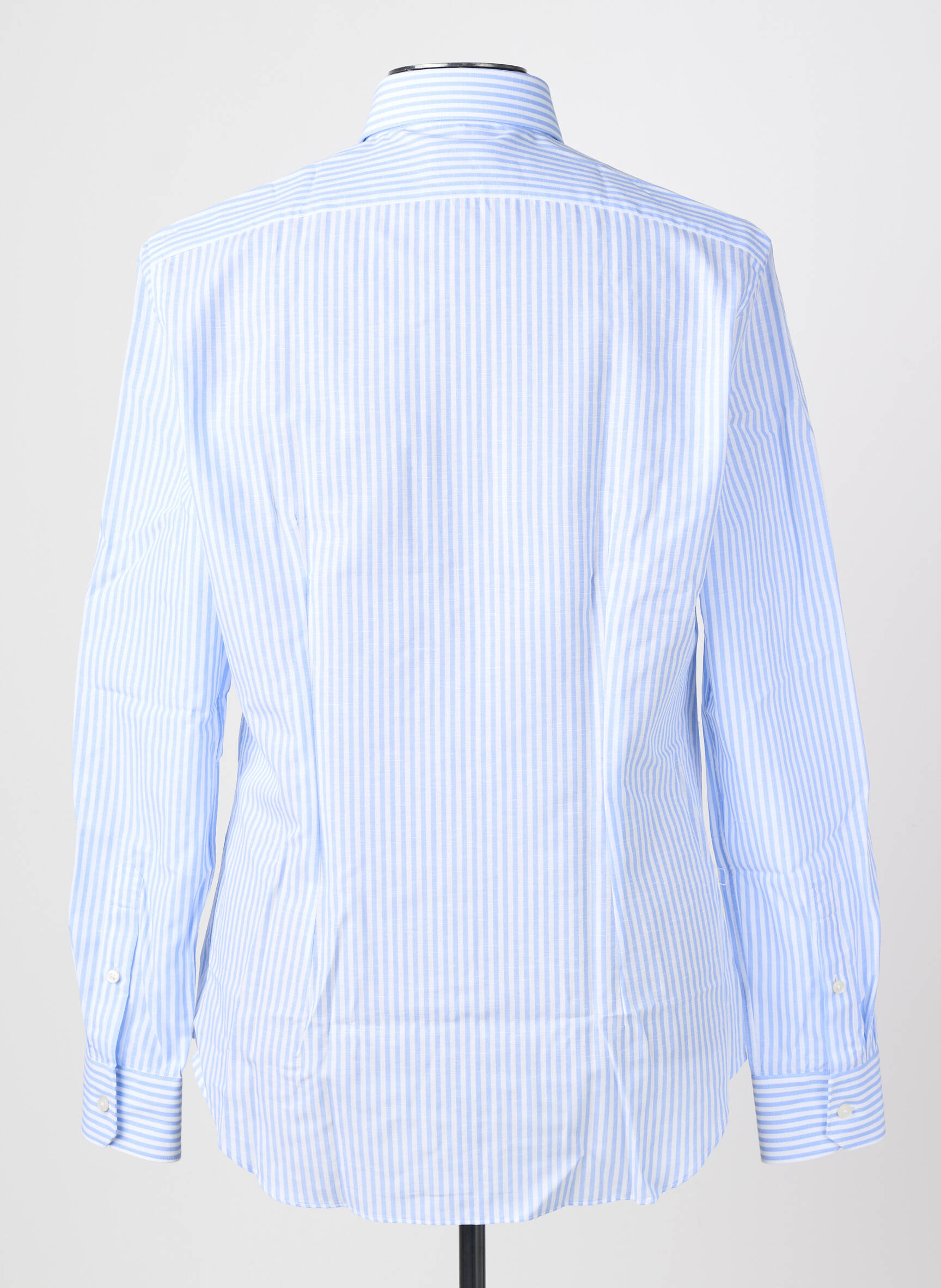 Chemise manches longues coupe droite bleu XACUS homme