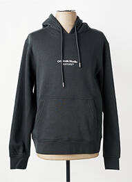 Sweat-shirt à capuche poches manches longues vert JACK & JONES homme