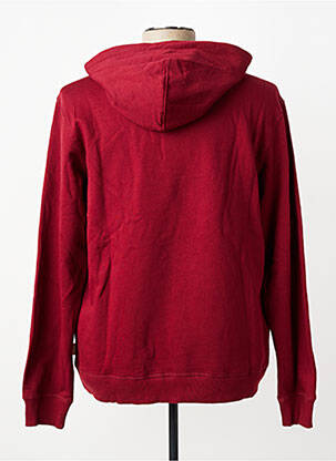 Sweat-shirt stretch manches longues rouge JACK & JONES homme