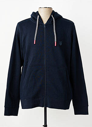 Veste casual resserrée sur le bas bleu JACK & JONES homme