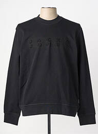 Sweat-shirt stretch manches longues noir JACK & JONES homme