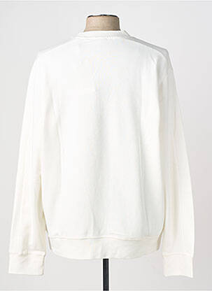 Sweat-shirt stretch manches longues blanc JACK & JONES homme