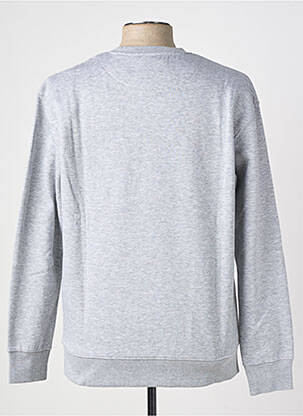 Sweat-shirt stretch manches longues gris JACK & JONES homme