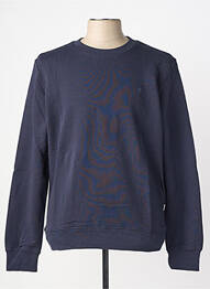 Sweat-shirt stretch manches longues bleu JACK & JONES homme