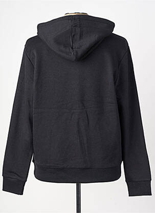Sweat-shirt à capuche poches manches longues noir JACK & JONES homme