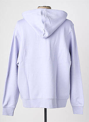Sweat-shirt à capuche poches manches longues violet JACK & JONES homme