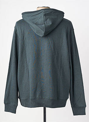 Sweat-shirt à capuche tissage jersey manches longues vert JACK & JONES homme