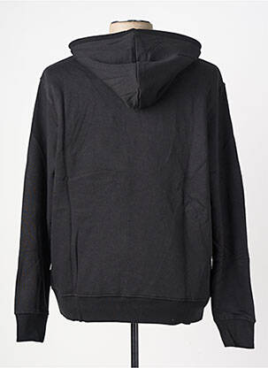 Sweat-shirt à capuche tissage jersey manches longues noir JACK & JONES homme