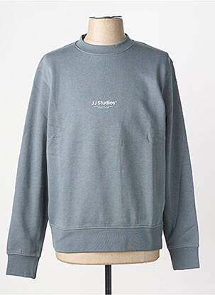 Sweat-shirt stretch manches longues vert JACK & JONES homme