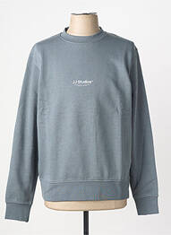 Sweat-shirt stretch manches longues vert JACK & JONES homme