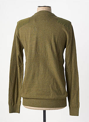 Pull stretch manches longues vert JACK & JONES homme
