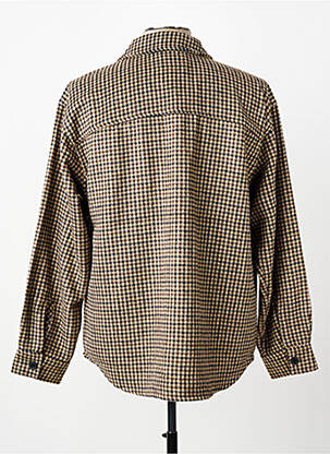 Veste casual fermeture boutonnée sur le devant marron JACK & JONES homme