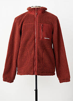 Polaire coupe cintrée orange JACK & JONES homme