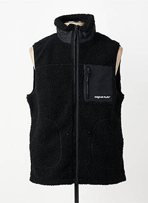 Polaire coupe droite noir JACK & JONES homme
