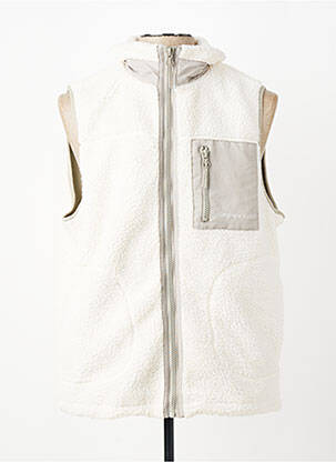 Polaire coupe droite beige JACK & JONES homme