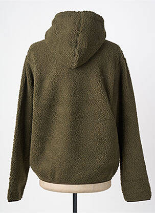 Sweat-shirt à capuche poches manches longues vert JACK & JONES homme