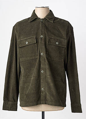 Veste casual fermeture boutonnée sur le devant vert JACK & JONES homme