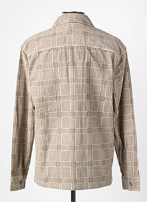 Veste casual fermeture boutonnée sur le devant gris JACK & JONES homme