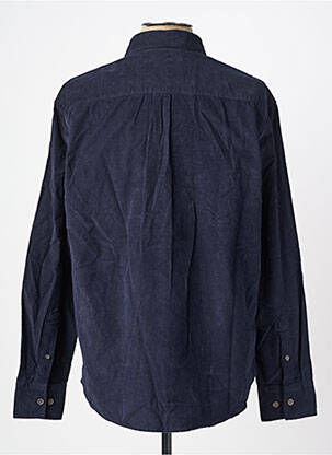 Chemise manches longues poches bleu JACK & JONES homme