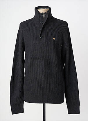 Pull stretch manches longues noir JACK & JONES homme