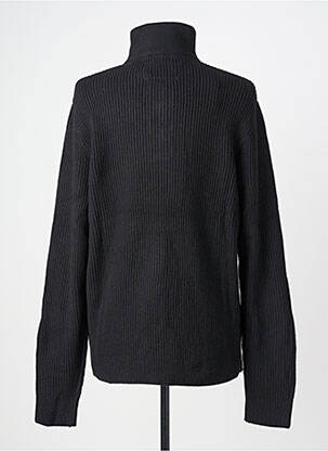 Pull stretch manches longues noir JACK & JONES homme