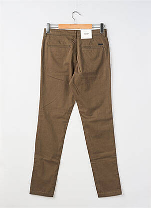 Pantalon chino stretch taille normale marron JACK & JONES homme