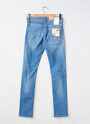 Jeans coupe slim fermeture boutonnée sur le devant taille normale bleu JACK & JONES homme