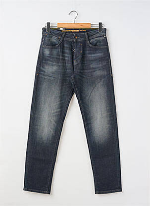 Jeans coupe slim fermeture boutonnée sur le devant taille normale noir JACK & JONES homme