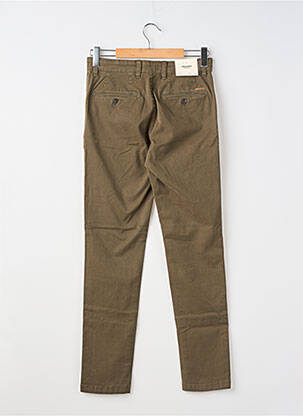 Pantalon chino tissage popeline taille normale vert JACK & JONES homme