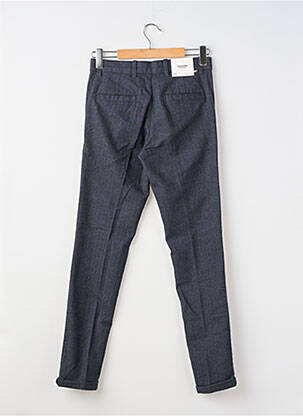 Pantalon droit tissage chiné taille normale bleu JACK & JONES homme