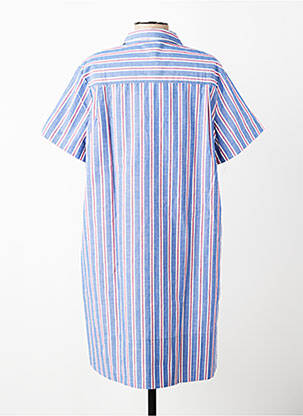 Robe courte manches courtes manches courtes bleu ARMOR LUX femme