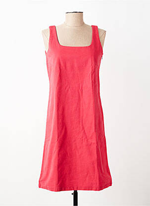 Robe courte fines bretelles rouge LE GLAZIK femme