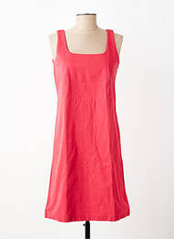 Robe courte fines bretelles rouge LE GLAZIK femme