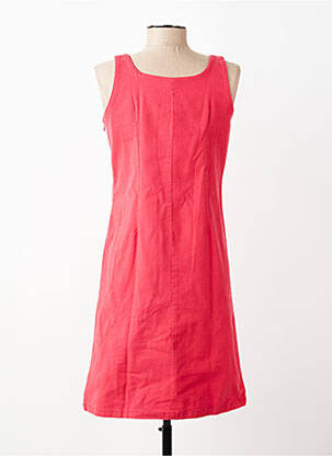 Robe courte fines bretelles rouge LE GLAZIK femme