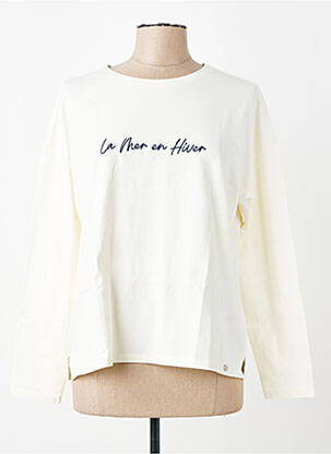 T-shirt manches longues manches longues beige MAT DE MISAINE femme
