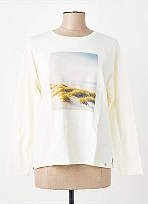 T-shirt manches longues manches longues beige MAT DE MISAINE femme