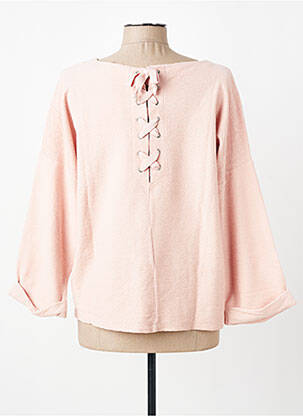T-shirt manches 3/4 manches 3/4 rose MAT DE MISAINE femme