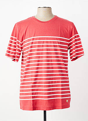 T-shirt stretch manches courtes rouge ARMOR LUX homme