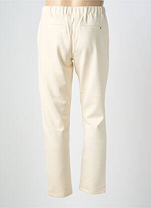 Pantalon chino poches taille normale beige ELLE EST OU LA MER homme