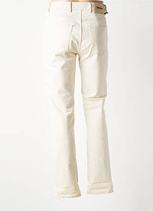 Jeans coupe slim fermeture boutonnée sur le devant taille normale beige BARMAS homme