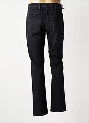 Jeans coupe slim fermeture boutonnée sur le devant taille normale noir BARMAS homme