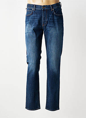 Jeans coupe slim fermeture boutonnée sur le devant taille normale bleu BARMAS homme
