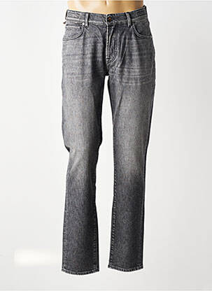Jeans coupe slim fermeture boutonnée sur le devant taille normale gris BARMAS homme